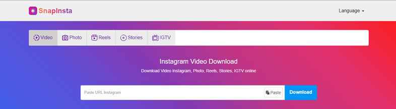 Download Instagram SnapInsta
