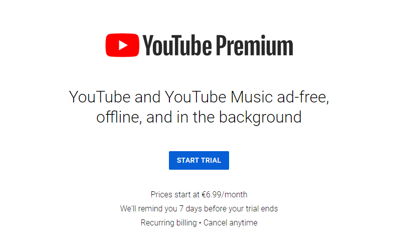Youtube Premium download youtube videos